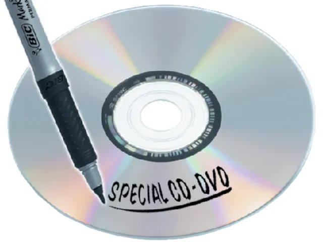 Feutre CD/DVD BIC XF 0,7mm Noir