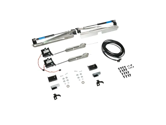 Rij noodventilatiekit met Easy rack