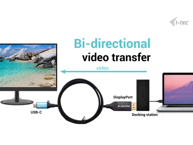 USB-C DisplayPort Bi-Directional Cable Adapter 8K/30Hz 150cm
