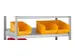 schuin legbord,v. Kanban-stelling,BxD 1300x600mm,verzinkt