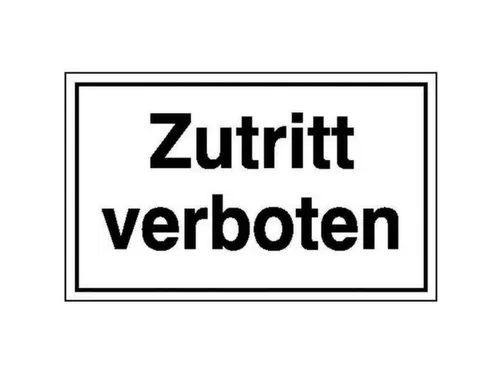 aanwijzingsbord,Verboden toegang,aluminium gemerkt,gemoffeld