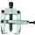 1.20/3 Trekker met klembeugel 150x140mm