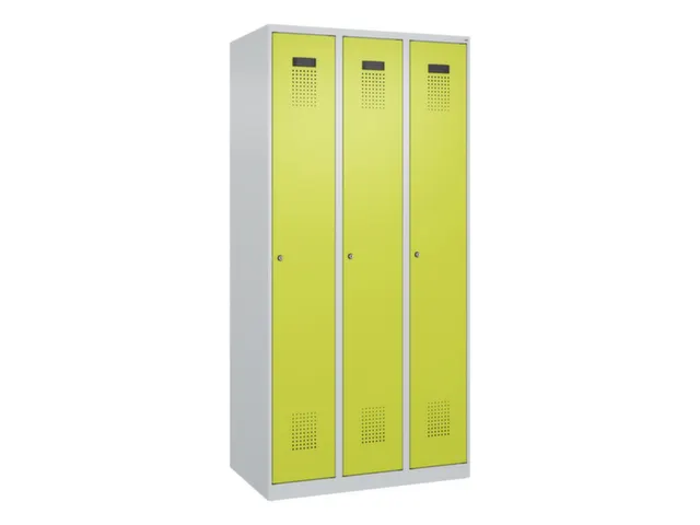 locker voor scheiding van kleding,HxBxD 1850x900x500mm,3vak
