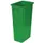 afvalverzamelaar,80l,HxBxD 762x320x460mm,romp PP groen,gesloten