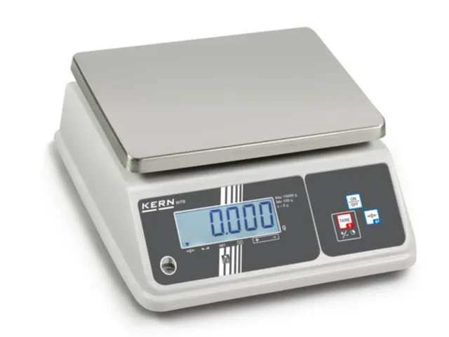 tafelweegschaal,niet ijkbaar,platform BxD 263x203mm,RVS,weegbereik 3kg