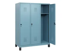 schoollocker,HxBxD 1630x1200x500mm,3vak,vak B 400mm,draaigrendel