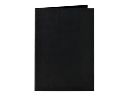 Correspondentiekaart Papicolor dubbel 105x148mm ravenzwart pak à 6 st
