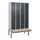 locker voor scheiding van kleding,HxBxD 2120x1200x815mm,4vak