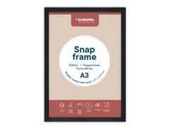 Kliklijst Europel A3 25mm mat zwart