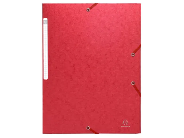 Elastomap A4 glanskarton 3 kleppen monobloc Assorti