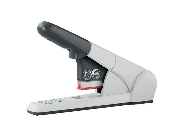 Blokhechter Leitz 5551 Heavy Duty 80vel zilvergrijs