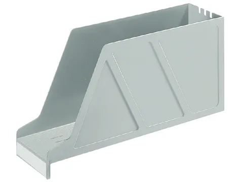 Tijdschriftcassette Leitz 2427 A4 Dwars Grijs