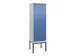 locker voor scheiding van kleding,HxBxD 2120x600x500mm,2vak