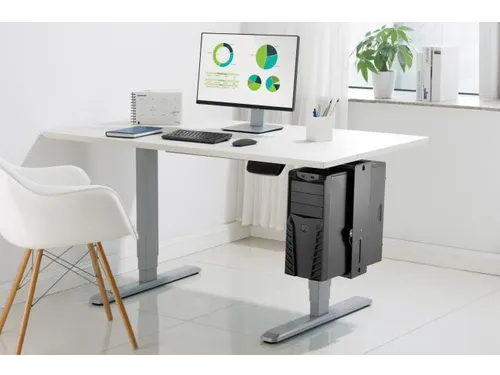 Universele PC-houder voor bureaumontage met Easy-Locking max 10 kg