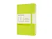 Notitieboek Moleskine pocket 90x140mm blanco hard cover lemon green