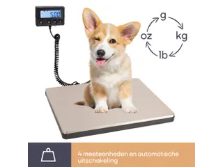 Digitale Postweegschaal Met Extern Display - 100kg / 10g - 8