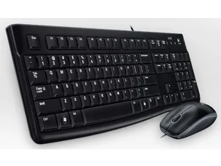 Logitech Desktop MK120 AZERTY Toetsenbord Zwart FR - 1