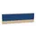 opzetpaneel,v. bureau,aanbouw achter,B 2000mm,NE-esdoorn,BN6016-blauw