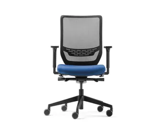 Bekleding,V. Bureaustoel,Stof,Blauw - 4