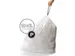 Simplehuman afvalzak code P 50-60 liter wit 60 stuks