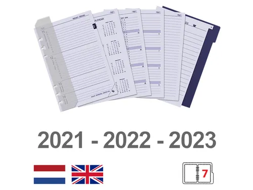 Organizer Kalpa A5 inclusief agenda 2026-2027 7dagen/2pagina's croco r