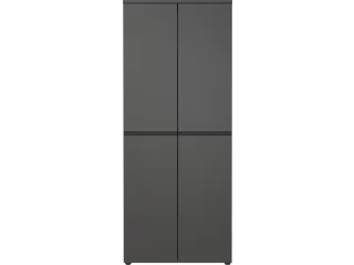 dossierkast,HxBxD 1970x810x400mm,4xhouten legbord,5ordnerhoogte - 2