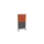 scheidingswand,HxB 1545x800mm,MS-donkergrijs,BN3012-oranje