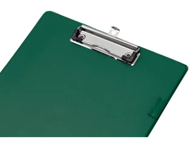 Klemplaat groen A4 PP