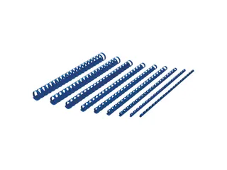 Bindrug Gbc 6mm 21-Rings A4 Blauw 100 Stuks - 9