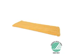 Microvezel vlakmop 45cm Geel 5 stuks