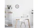 Stationsklok - 25.5cm - Stille wandklok - Wit - nXt by NeXtime - "Newc