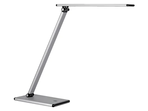 Bureaulamp Unilux Terra led aluminium grijs