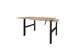 Bureau Assis-debout Dextro Slinger Duo 180x80 honey castello/noir