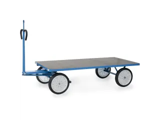 Handtrekwagen Trekoog 6406vz 1250kg 2000x1000mm Massief Rubber - 1