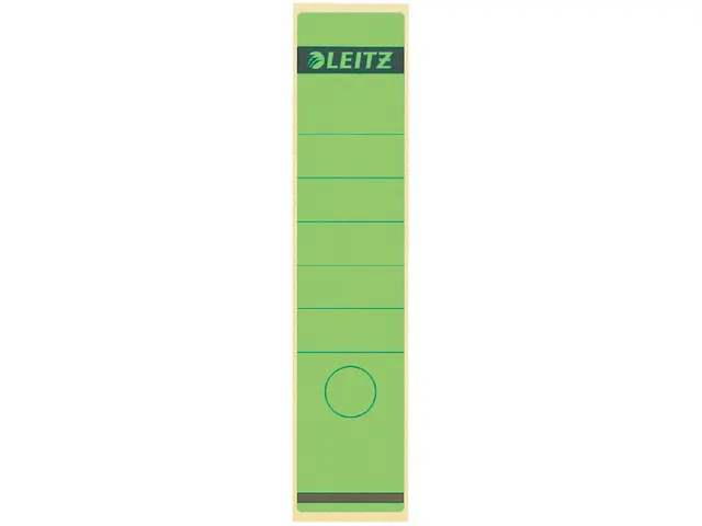 Rugetiket Leitz 1640 62x285mm Groen zelfklevend