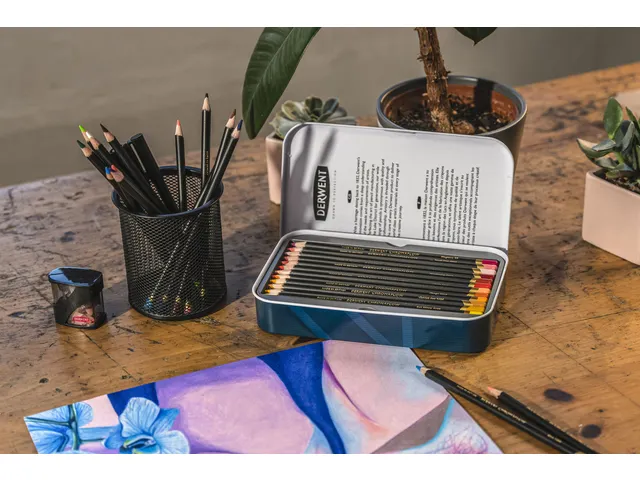 Crayon de couleur Derwent Chromaflow set 36 couleurs