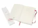 Carnet de notes Moleskine L 130x210mm ligné Soft rouge écarlate