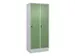 locker voor scheiding van kleding,HxBxD 1950x800x500mm,2vak