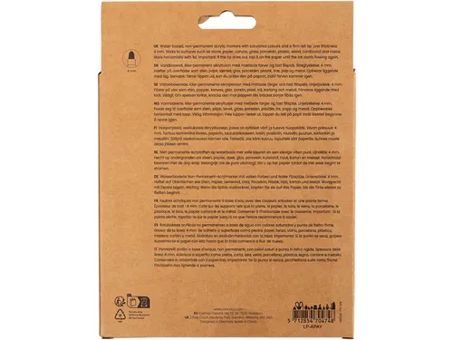 Multistift Creativ Company 4mm set à 12 kleuren