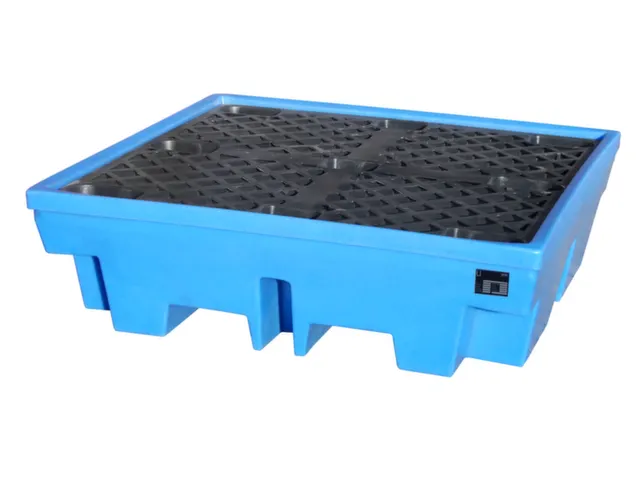 Opvangbak 4X 200L Pe H X B X D 370X 1310X 1310Mm Pe-Pallet