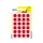 PSA15R verpakking met 168 markeringspunten - diameter 15 mm - A6-vel -