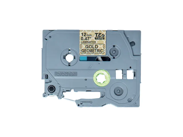 Brother TZE-MPGG31, Zwart op goud, TZe, Grijs, Thermo transfer, China,