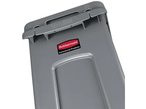Rubbermaid afvalcontainer Slim Jim 87 liter grijs
