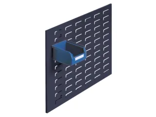 Gesleufde Plaat Staal Hxb 450x500mm Liggend Ral 7015 Leigrijs - 2