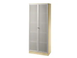 vitrinekast,HxBxD 2004x800x420mm,4xhouten vloer,stanggreep