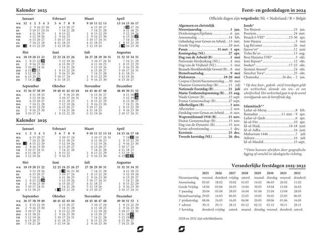 Agendavulling 2027 Succes Senior 7dagen/2pagina's