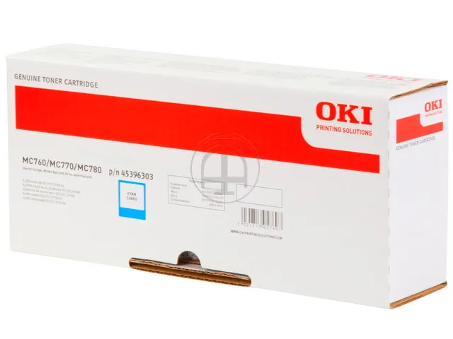 45396303 OKI MC toner cyan 6000pages