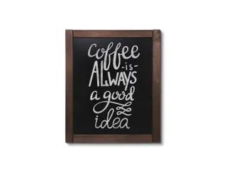 Natura Krijtbord Classic Wand Donkerbruin 50x60cm - 1