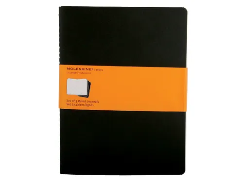 Schrift Moleskine Lijn Xl Zwart 190x250mm