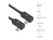Kabel ACT USB-C hoek links/rechts 10Gbps 2m